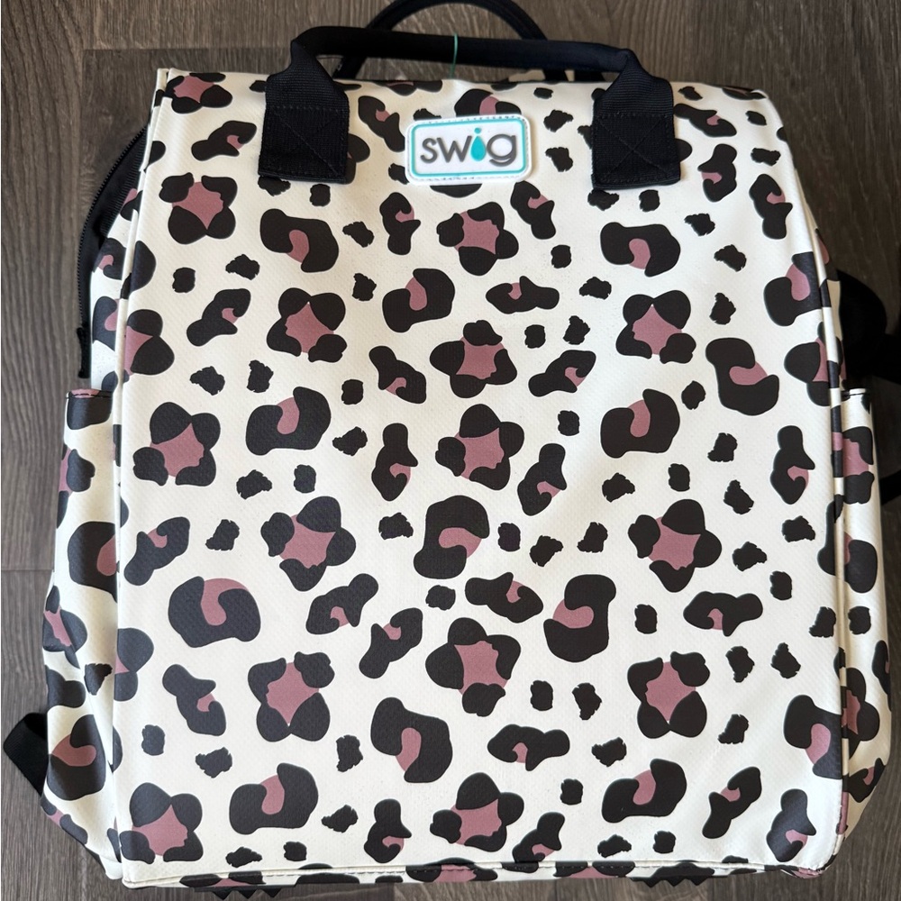 Swig Leopard Backpack Cooler